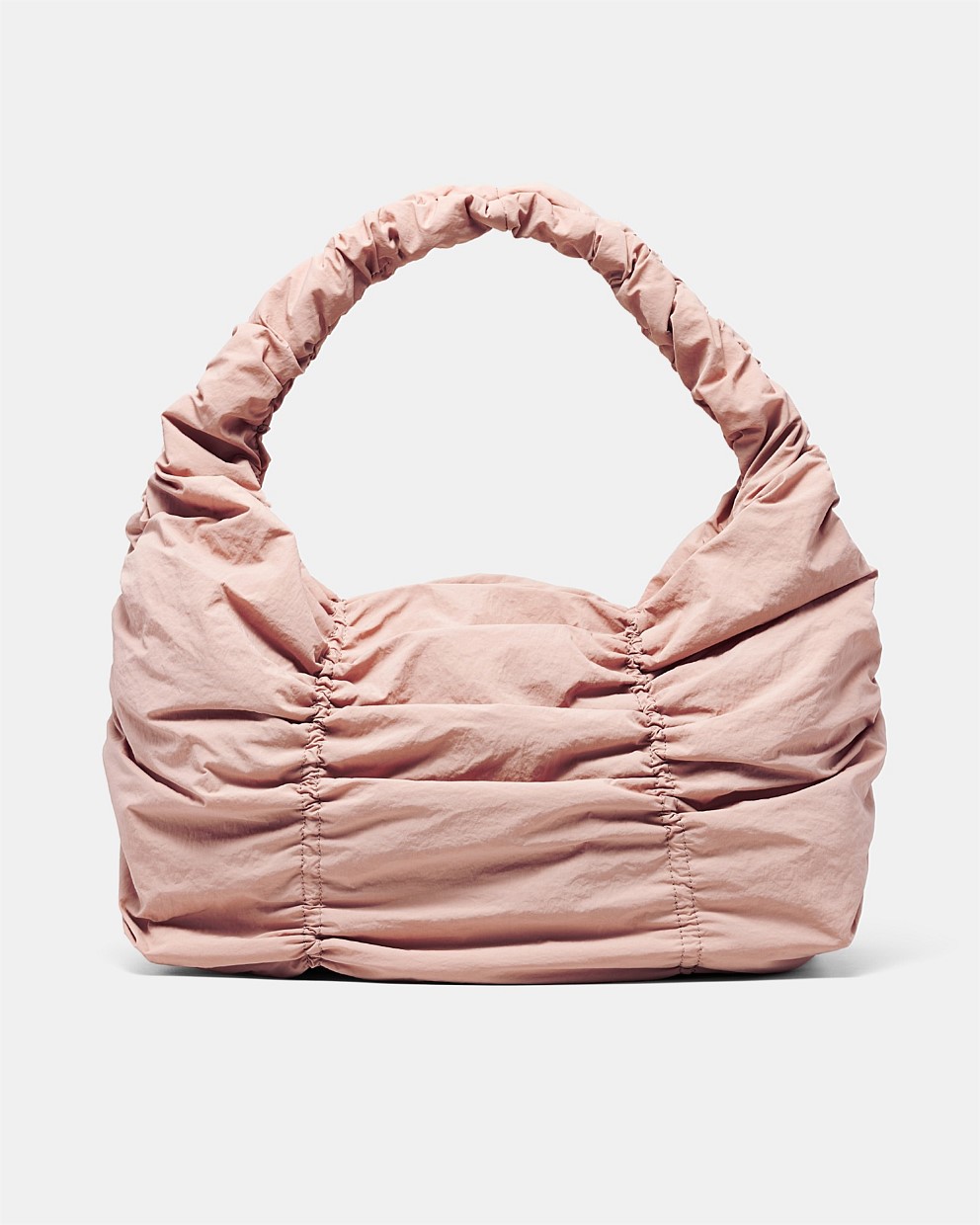 Petal Pink Solace Large Crescent Bag - Shoulder & Hobo Bags