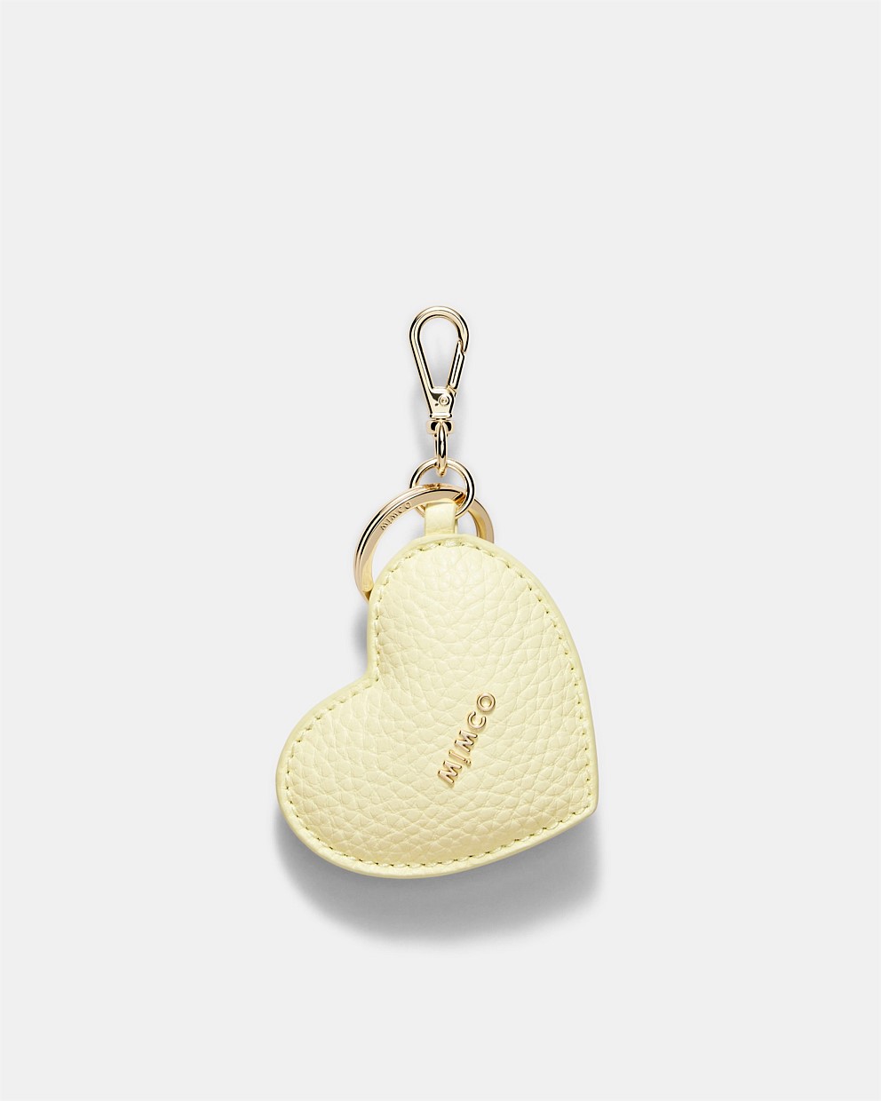 Buttermilk Romance Heart Bag Charm - Bags Charms | Mimco