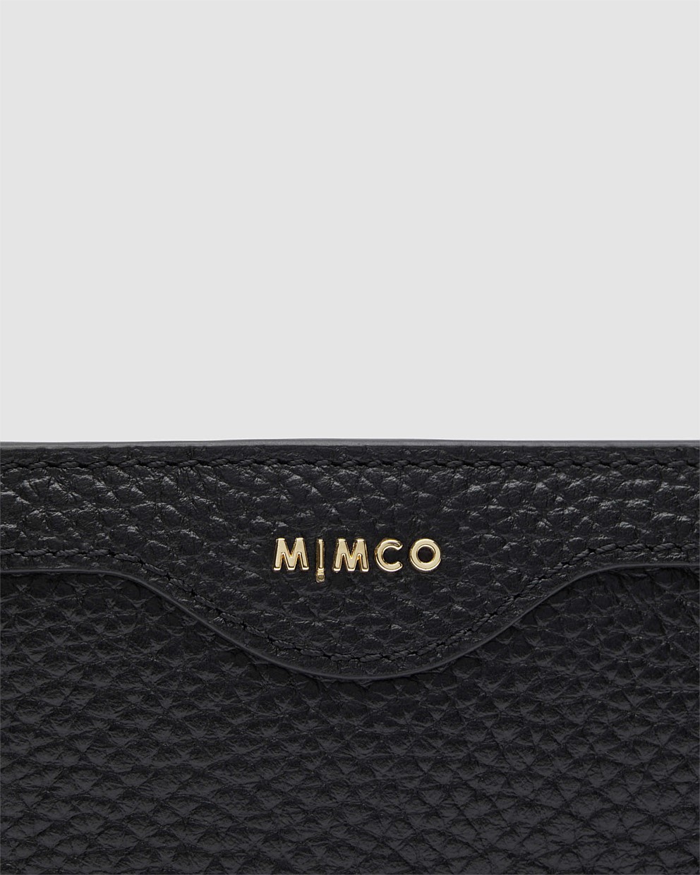 Black Light Gold Jett Wallet - Wallets | Mimco
