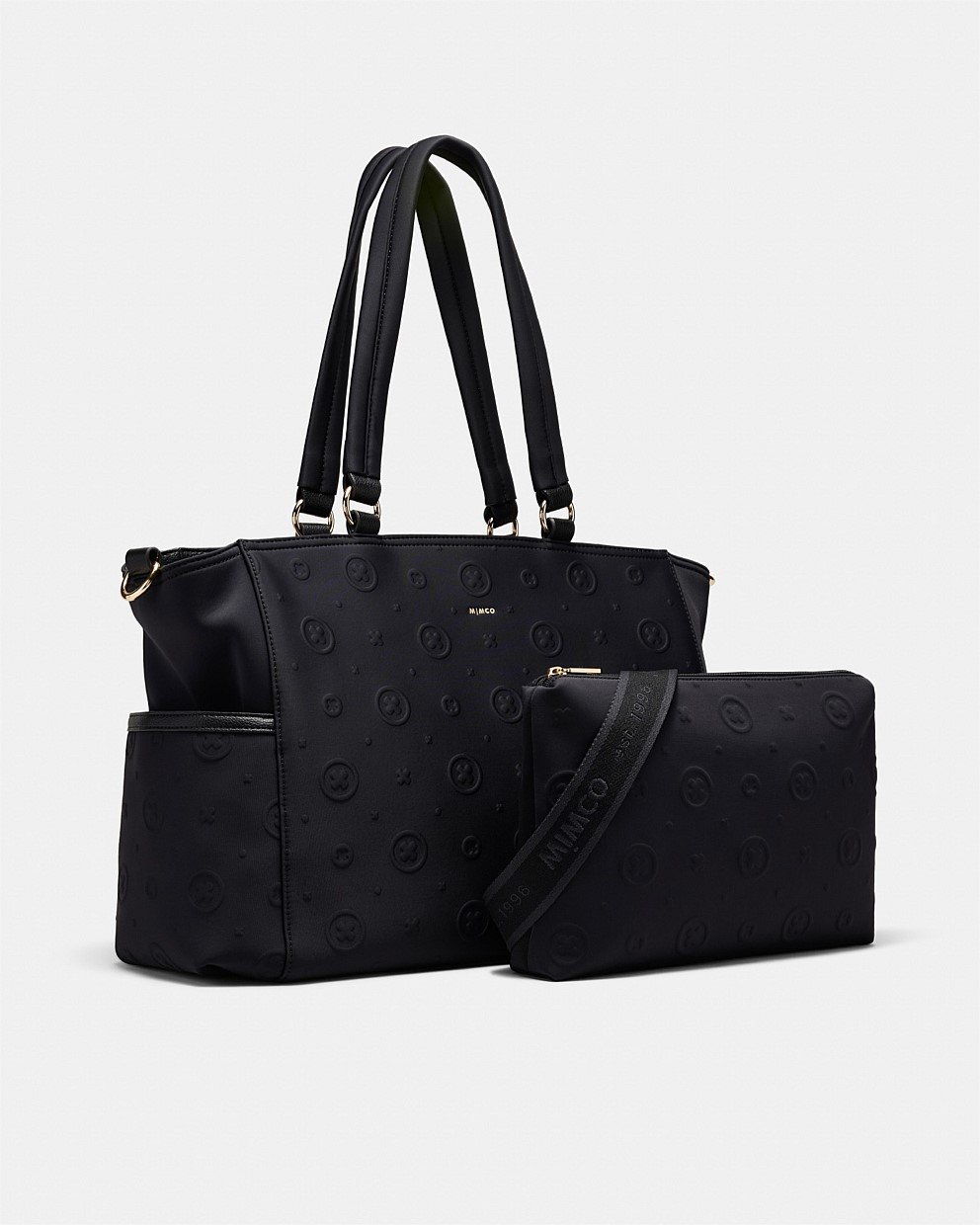 Mimco turnlock baby discount bag