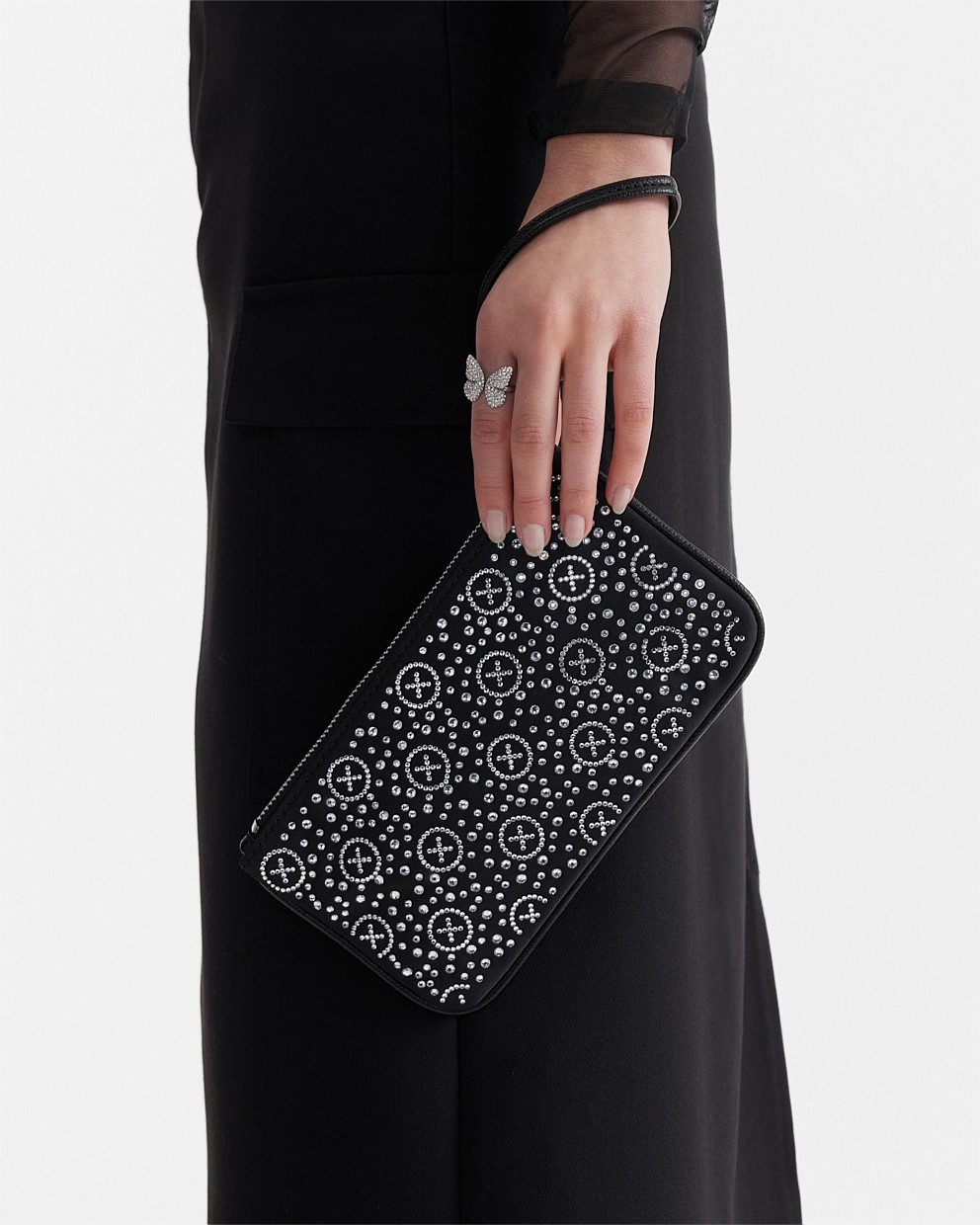 Mimco discount glitter pouch