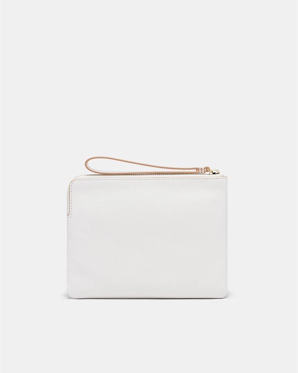 White Hendrix Medium Pouch Pouches Mimco