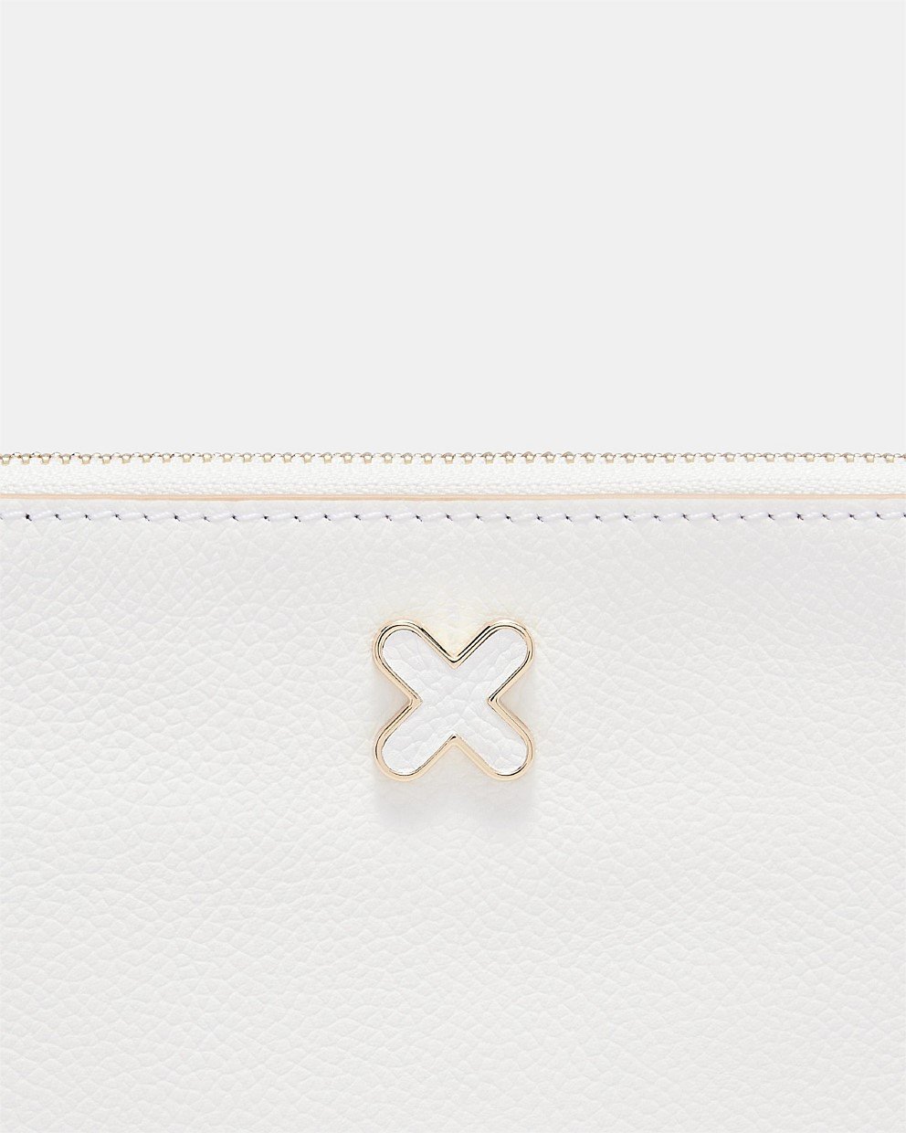 White best sale mimco pouch