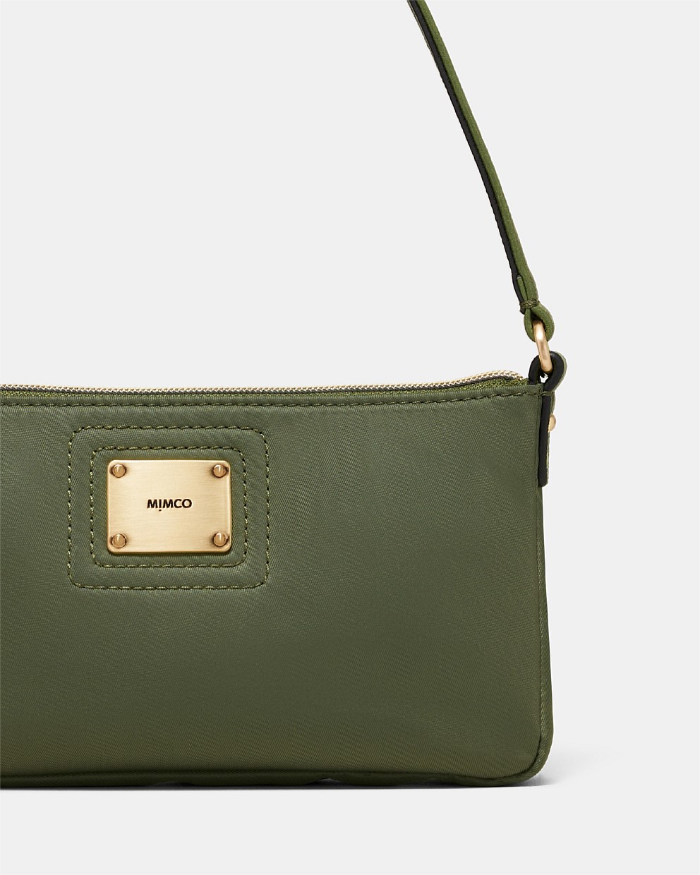 Mimco green online bag