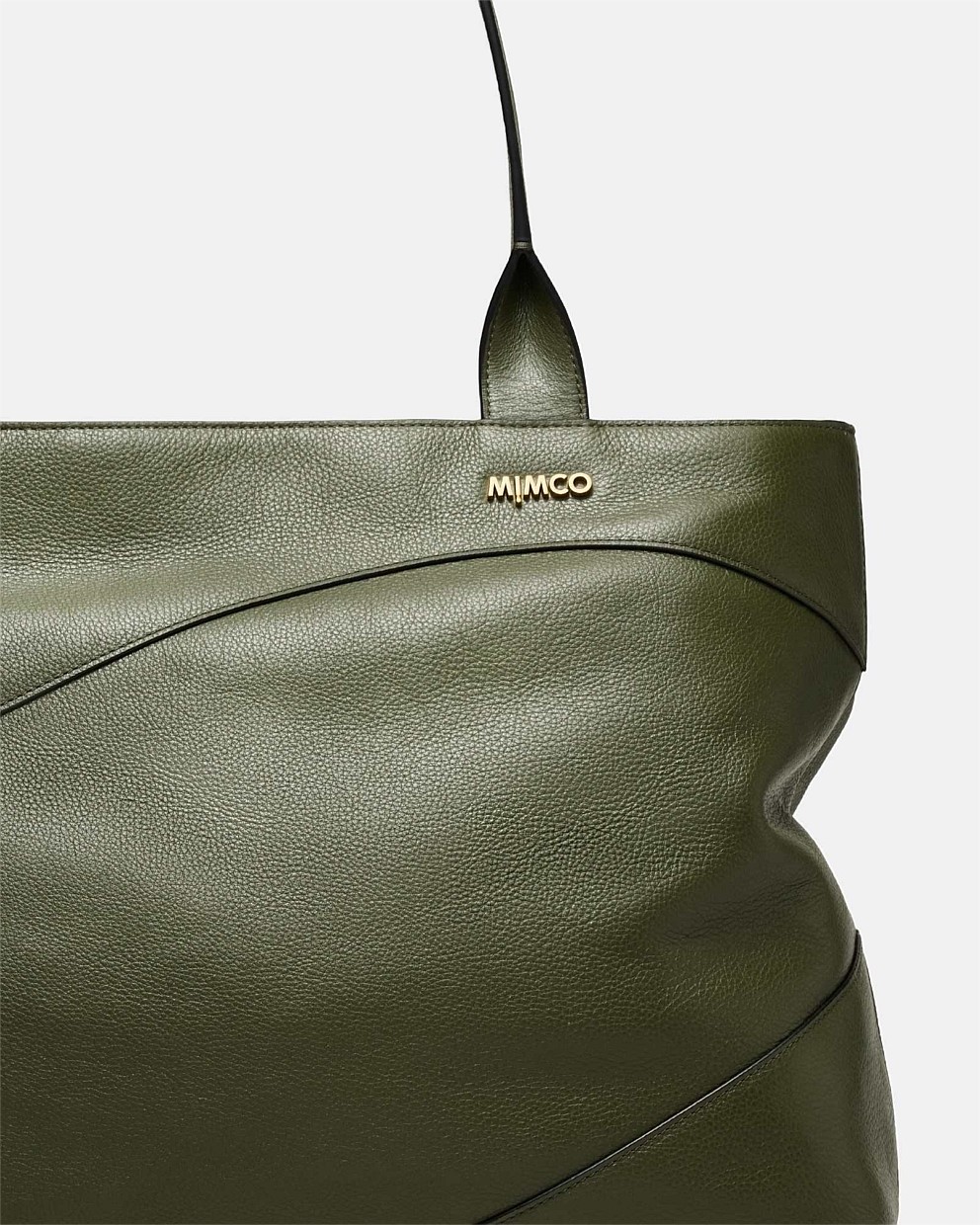 Mimco green online bag