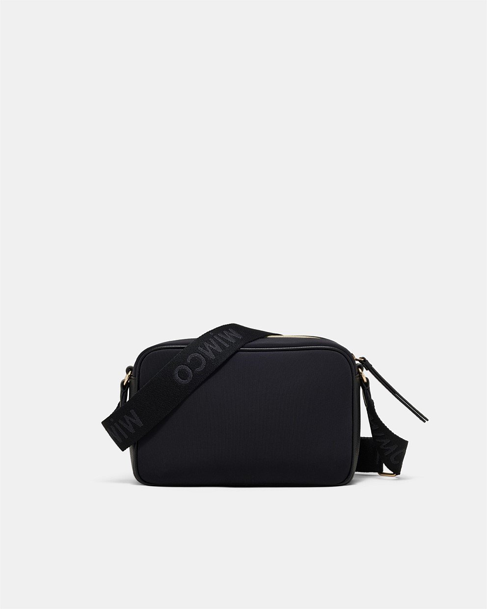 【MIMCO】Brunswick Crossbody Bag/クロスボディ/ネオプレン Black Light Gold Brunswick Crossbody Bag - Brunswick | Mimco