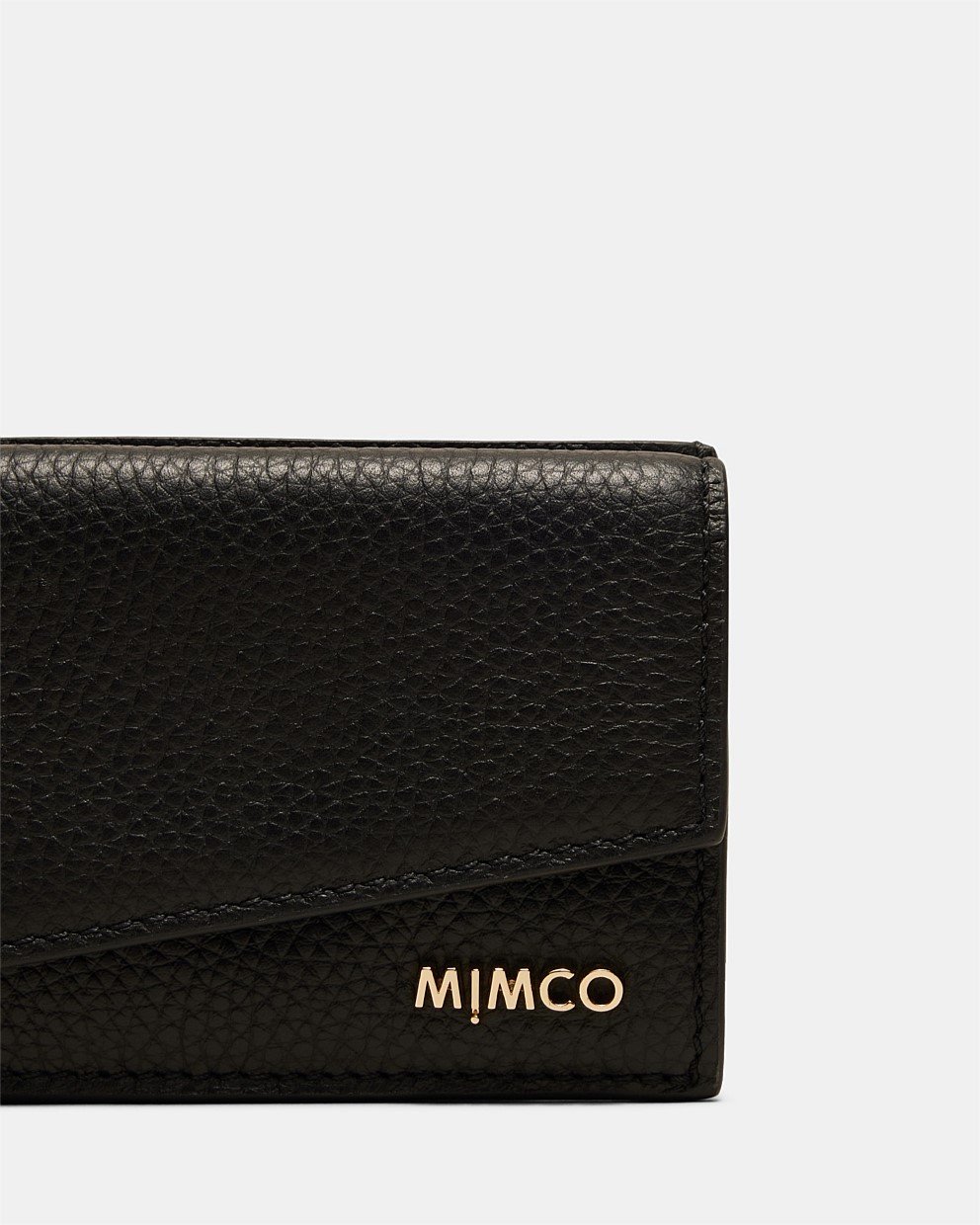 【MIMCO】Drift Duo Credit Card Holder/カードケース/フラップ Black Light Gold Drift Duo Credit Card Holder - Card Holders