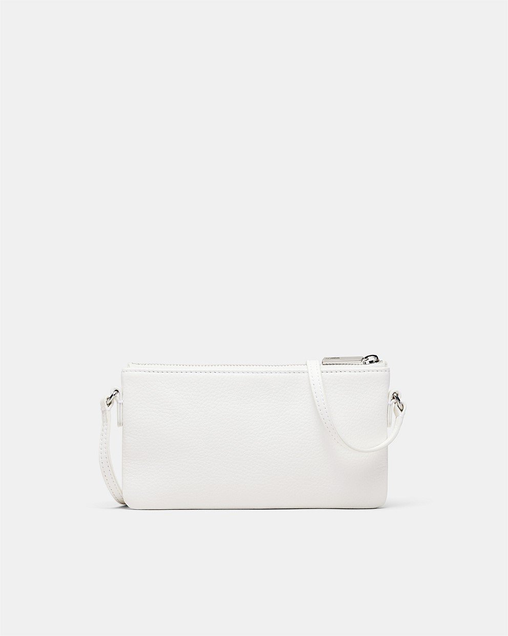 White Rhiannon Pouch Crossbody Bag Wallets Pouches Mimco
