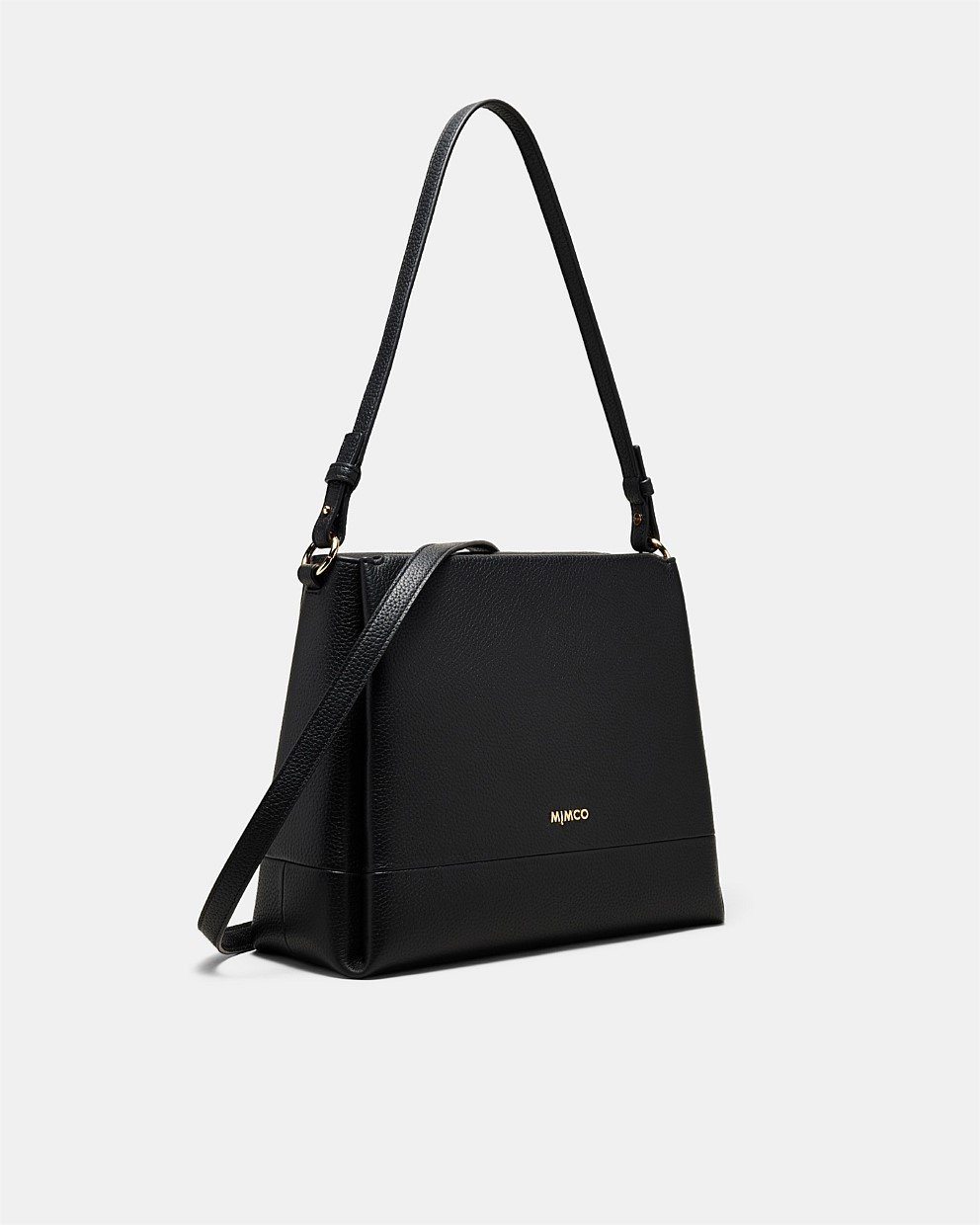 Black Light Gold Fitzroy Hobo Bag Shoulder Hobo Bags Mimco