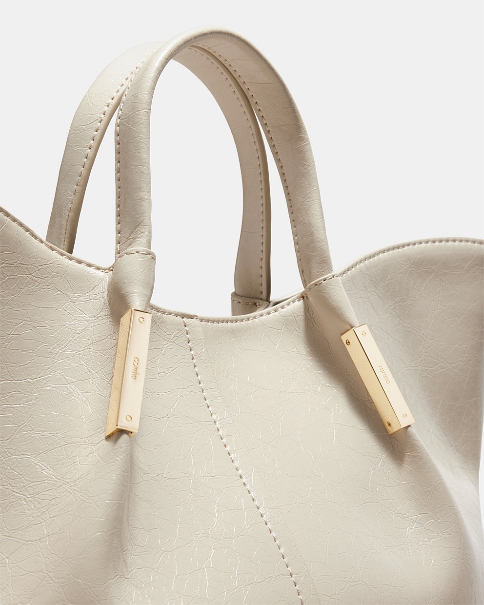 【MIMCO】Mayara Mini Tote Bag/レザーミニトート/ストラップ付 MIMCO】Mayara Mini Tote Bag/レザーミニトート/ストラップ付