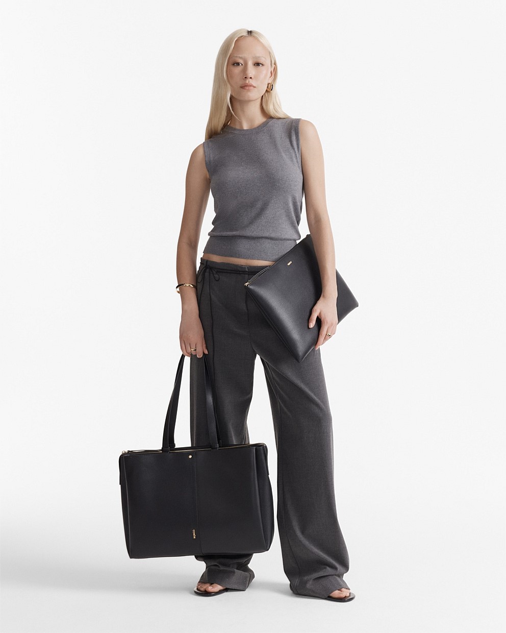 【MIMCO】Metro Worker Tote Bag/ワーカートート/ジップトップ Mimco Metro Worker Tote Bag | David Jones
