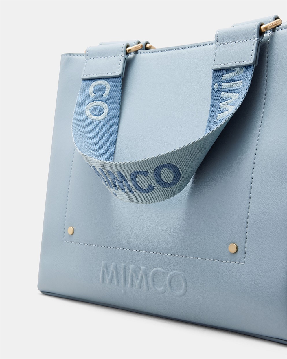 Blue Mimco Leather Bags Leather Handbags Mimco Tote Bag Mimco Tote - Main Image
