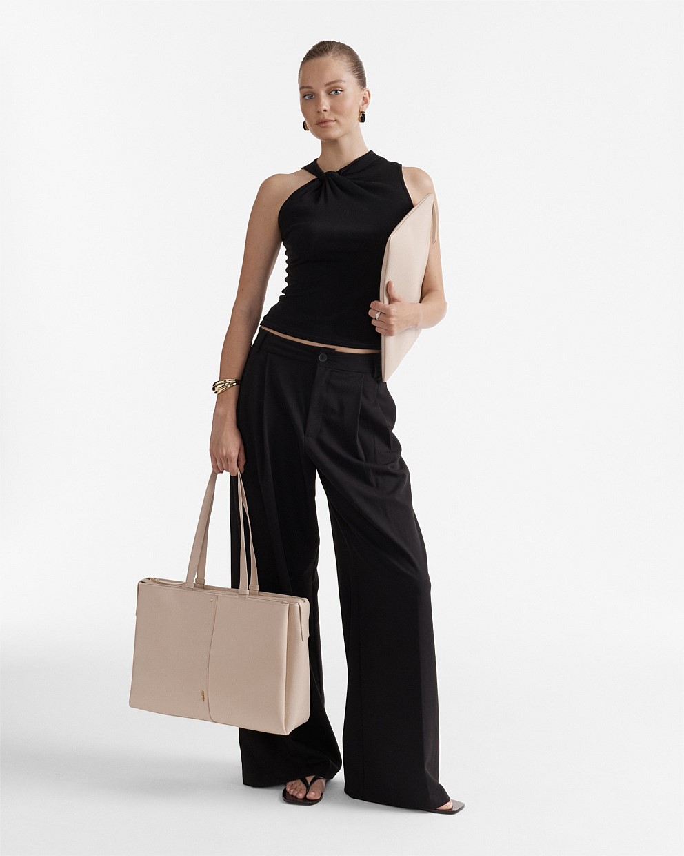 【MIMCO】Metro Worker Tote Bag/ワーカートート/ジップトップ Mimco Metro Worker Tote Bag | David Jones