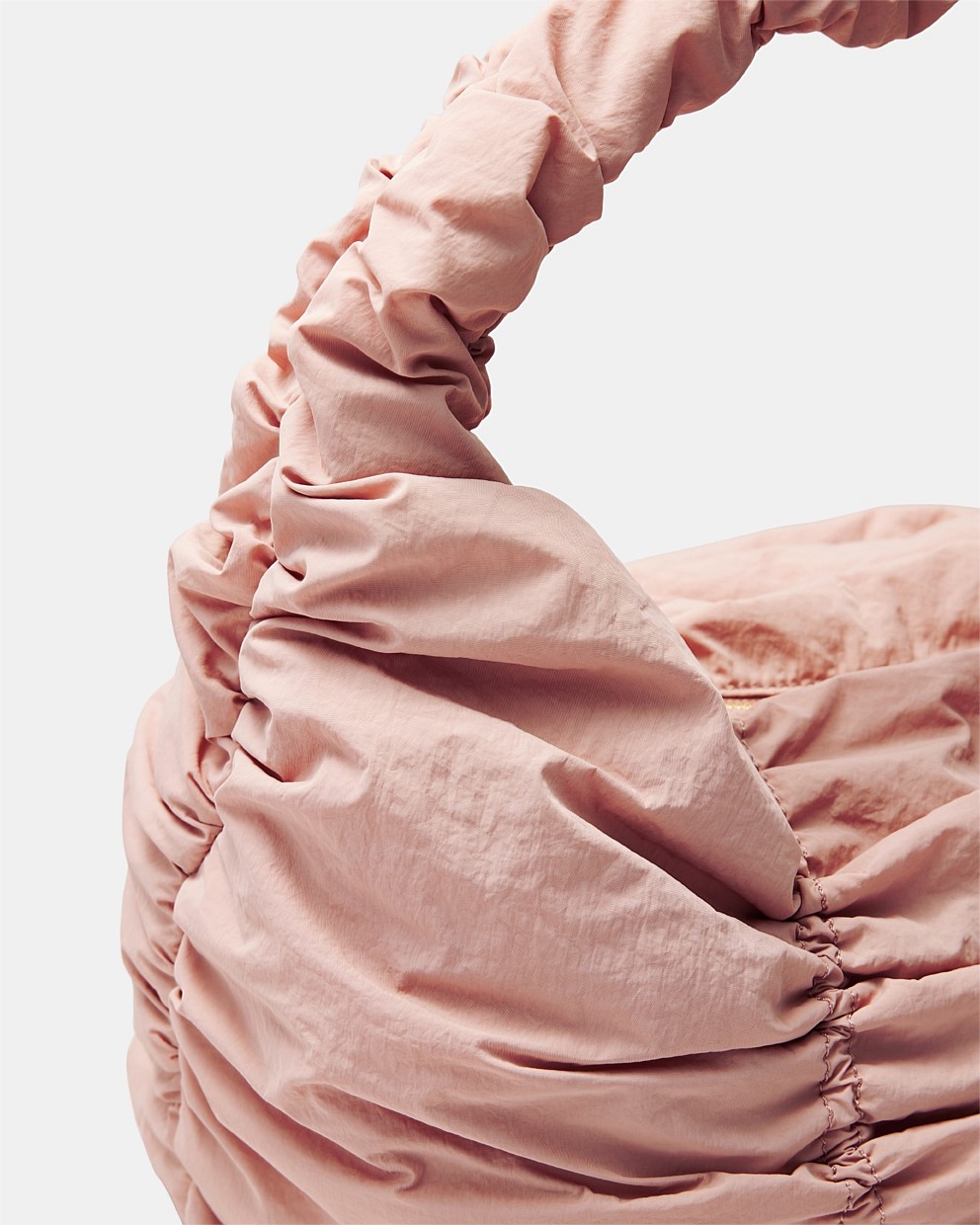 Petal Pink Solace Large Crescent Bag - Shoulder & Hobo Bags