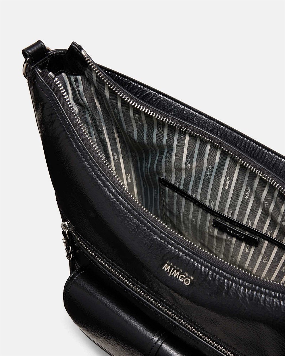 MIMCO ◆ Silvie Hobo Bag レザー バッグ ロゴ Mimco Silvie Hobo Bag | David Jones