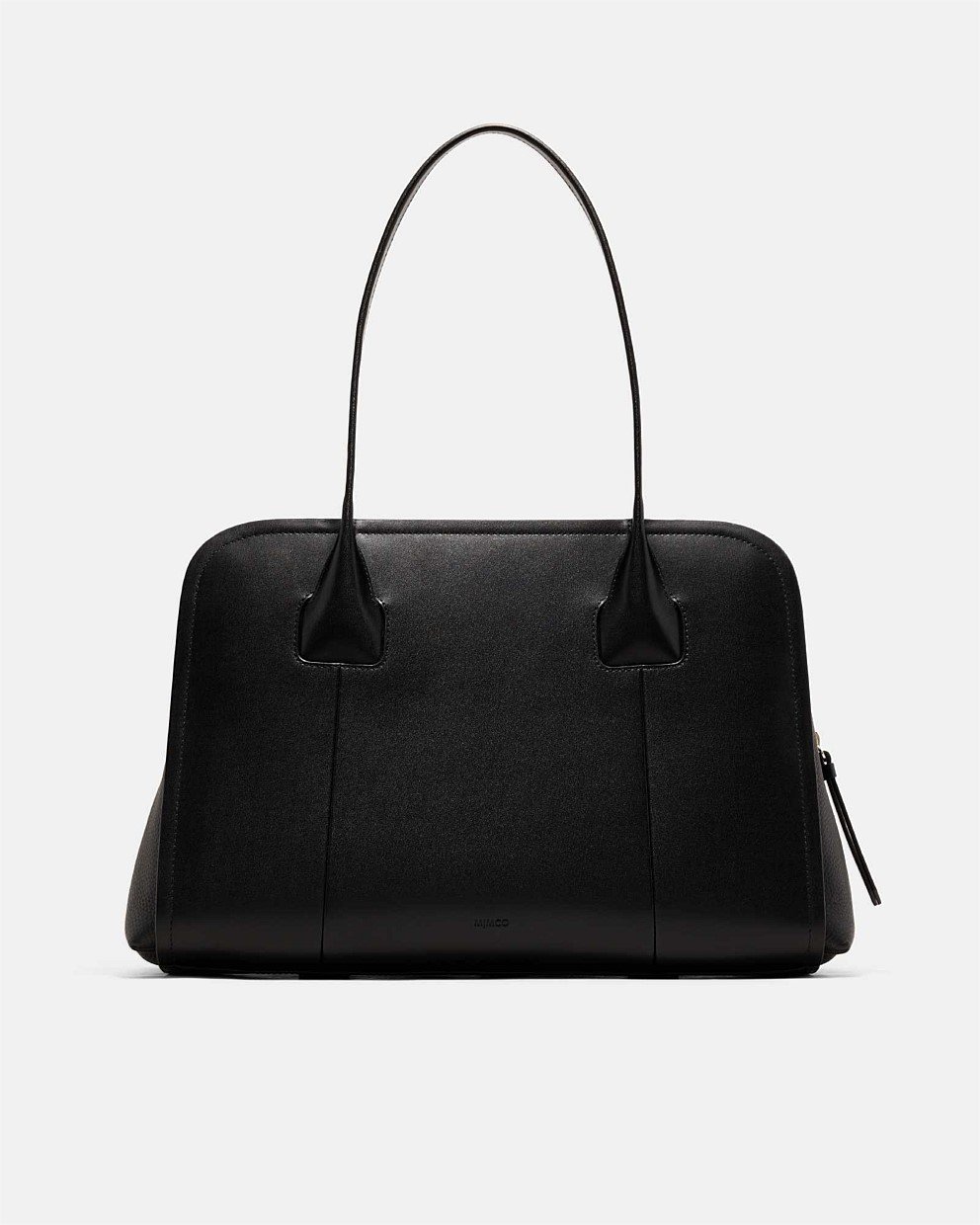 【MIMCO】Darcy Tote Bag/レザートート/帯(おび)風デザイン/PC可 Black Light Gold Darcy Tote Bag - Bags | Mimco