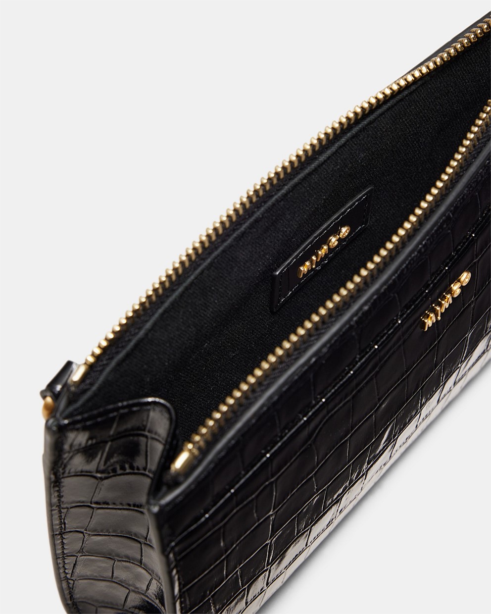 【MIMCO】Yvette Gusset Pouch/ツイルポーチ/ストラップ取付可 Pearl Yvette Gusset Pouch - Wallets & Pouches | Mimco