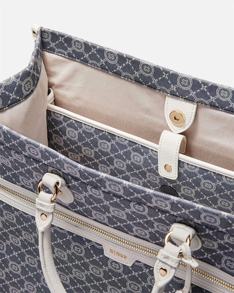 Denim Mim-Gram Tote Bag - Tote Bags | Mimco